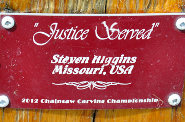sign: Justice Served 2012